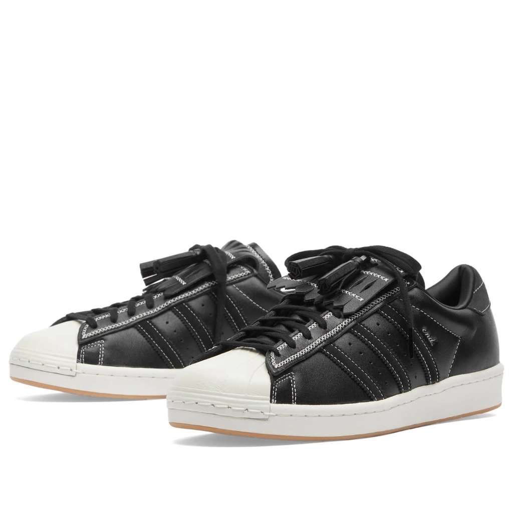 Adidas Originals END. x  'Tying The Knot' Superstar Vintage Sneaker Core Black/Off White